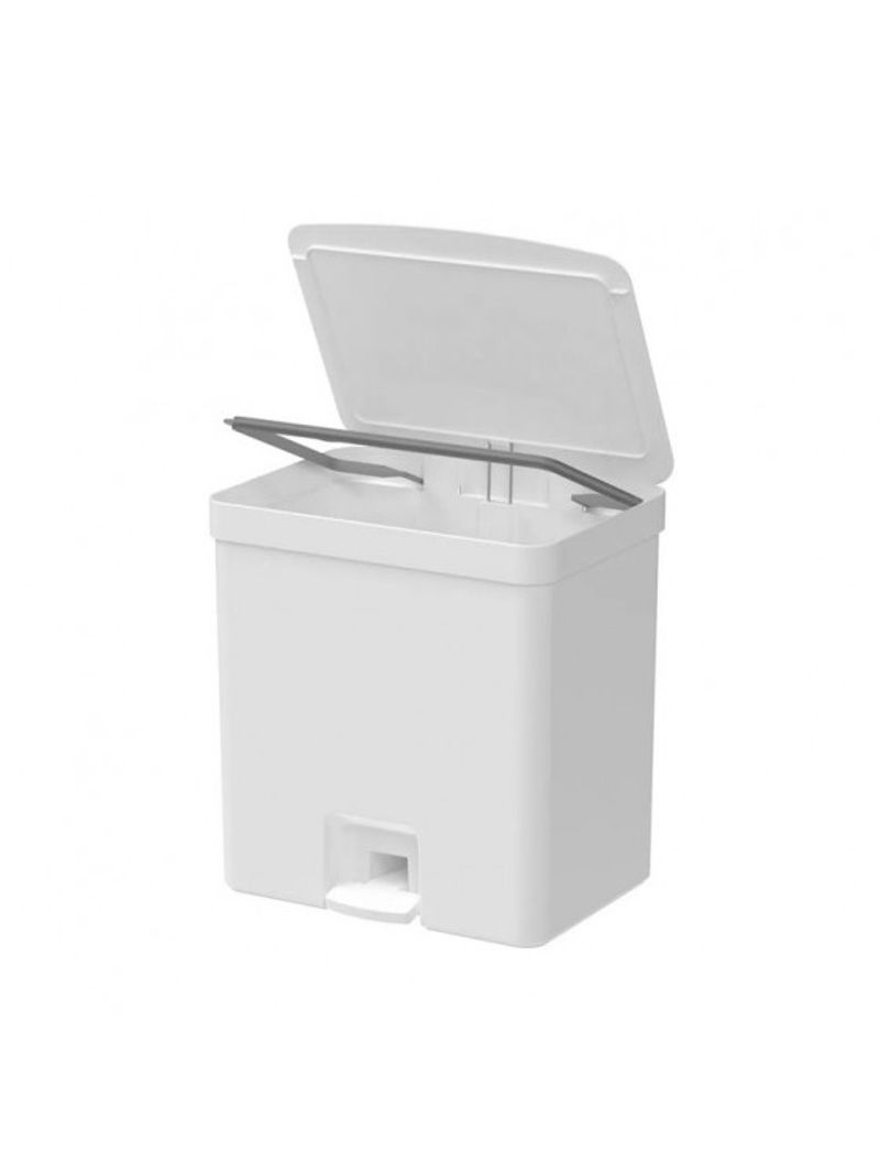 Lixeira-com-Pedal-Trium-20L-Branco-Fechado-LX4200-Martiplast