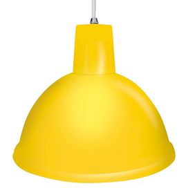 Pendente Design TD 820 1xE27 Amarelo Taschibra