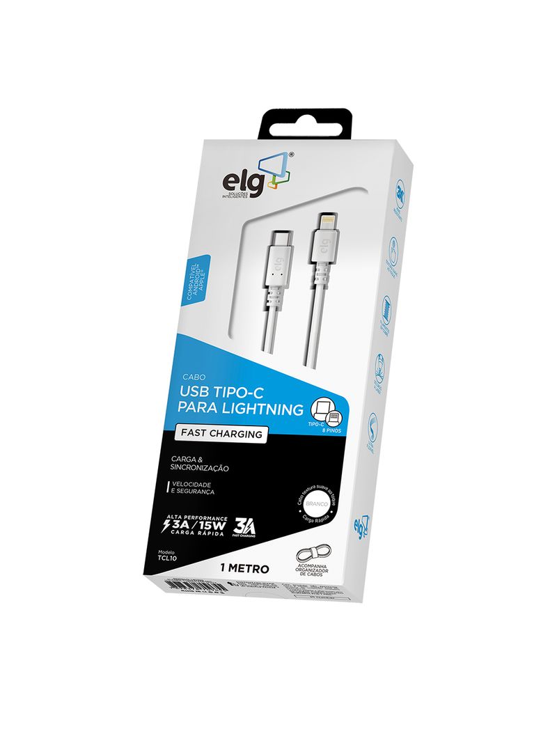 Cabo-USB-Tipo-C-Lightning-Recarga-Sincronizacao-1M-Branco-ELG