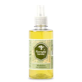 Spray Aromatizante Madeiras 250ml Amarelo Floresta Verde