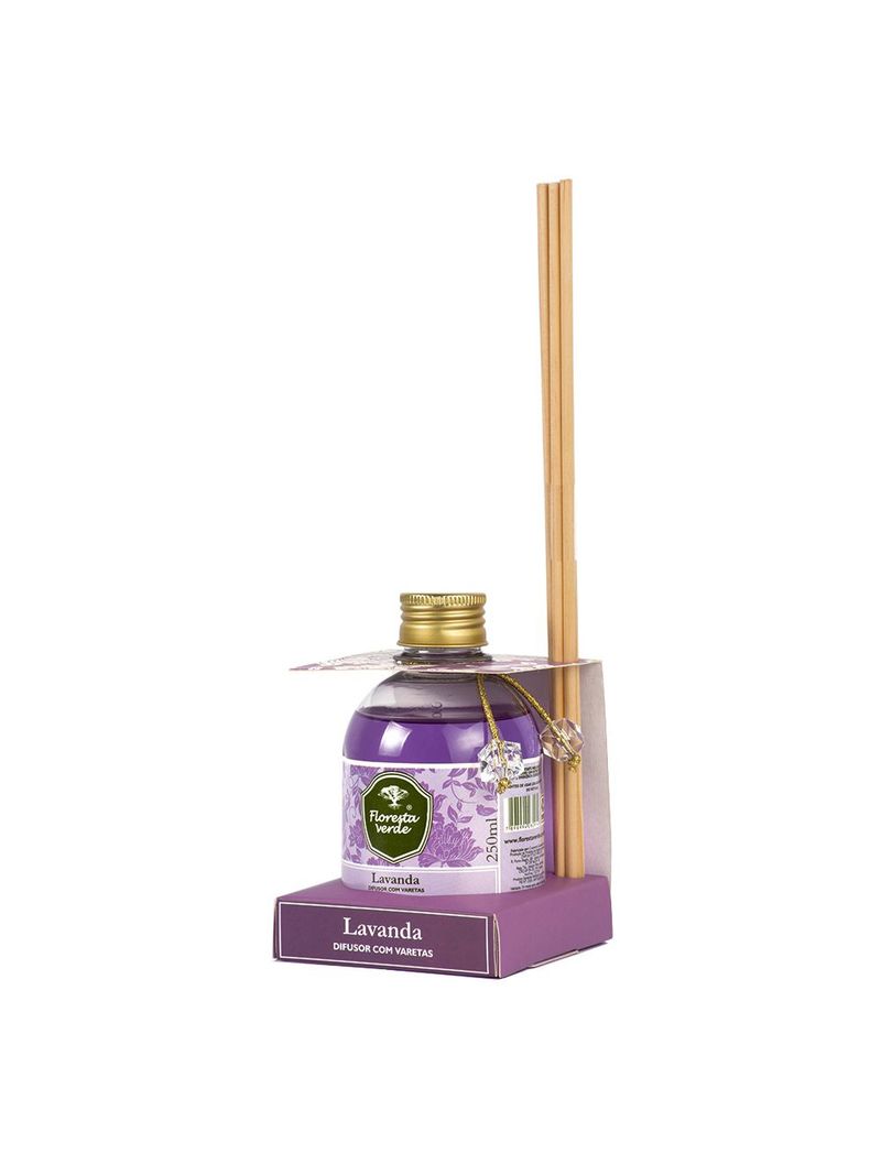 Difusor-Aromatizante-Lavanda-250ml-Lilas-Floresta-verde