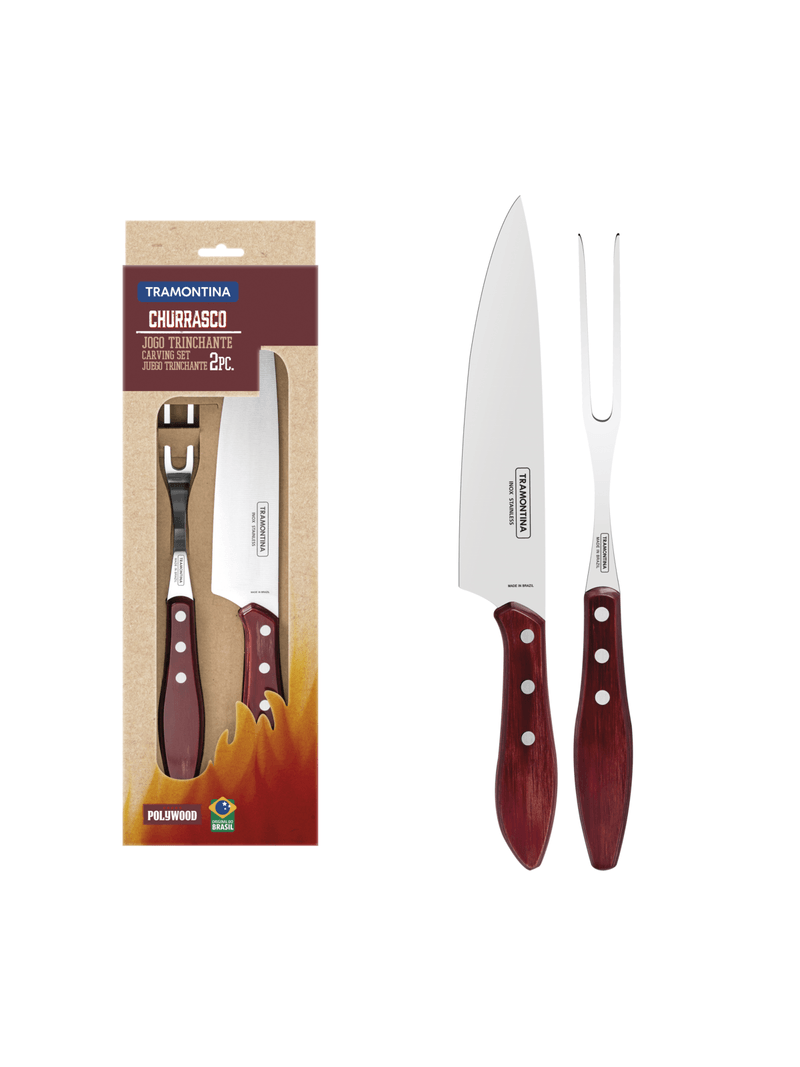 Jogo-Churrasco-com-2-Pecas-21198-760-Polywood-Inox-Madeira-Vermelho-Tramontina