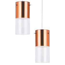 Pendente First 2xE27 Cobre Bronzearte