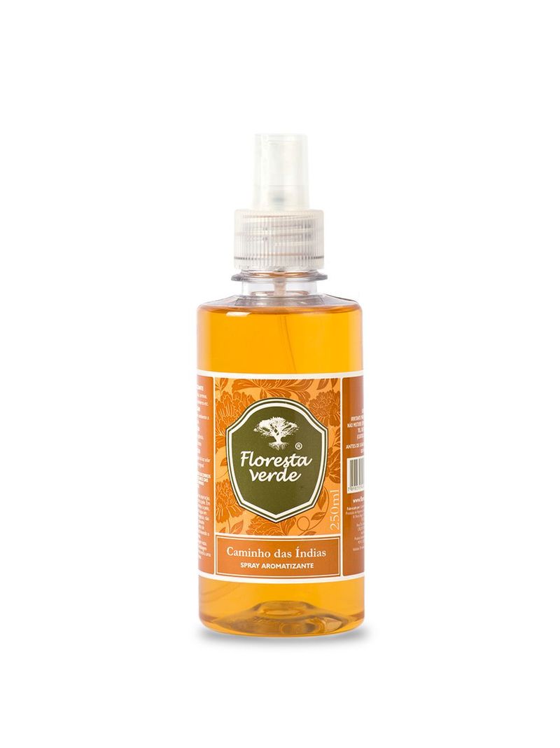 Spray-Aromatizante-Caminho-da-India-250ml-Abobora-Floresta-Verde