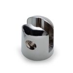 SUPORTE PARA VIDRO BOCA DE JACARE 6MM
