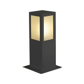 Poste Balizador PA130 Bolt 30cm 1 x E27 Preto Ideal Iluminação