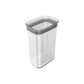 Pote Hermético Block Retangular 2,3L Natural Martiplast