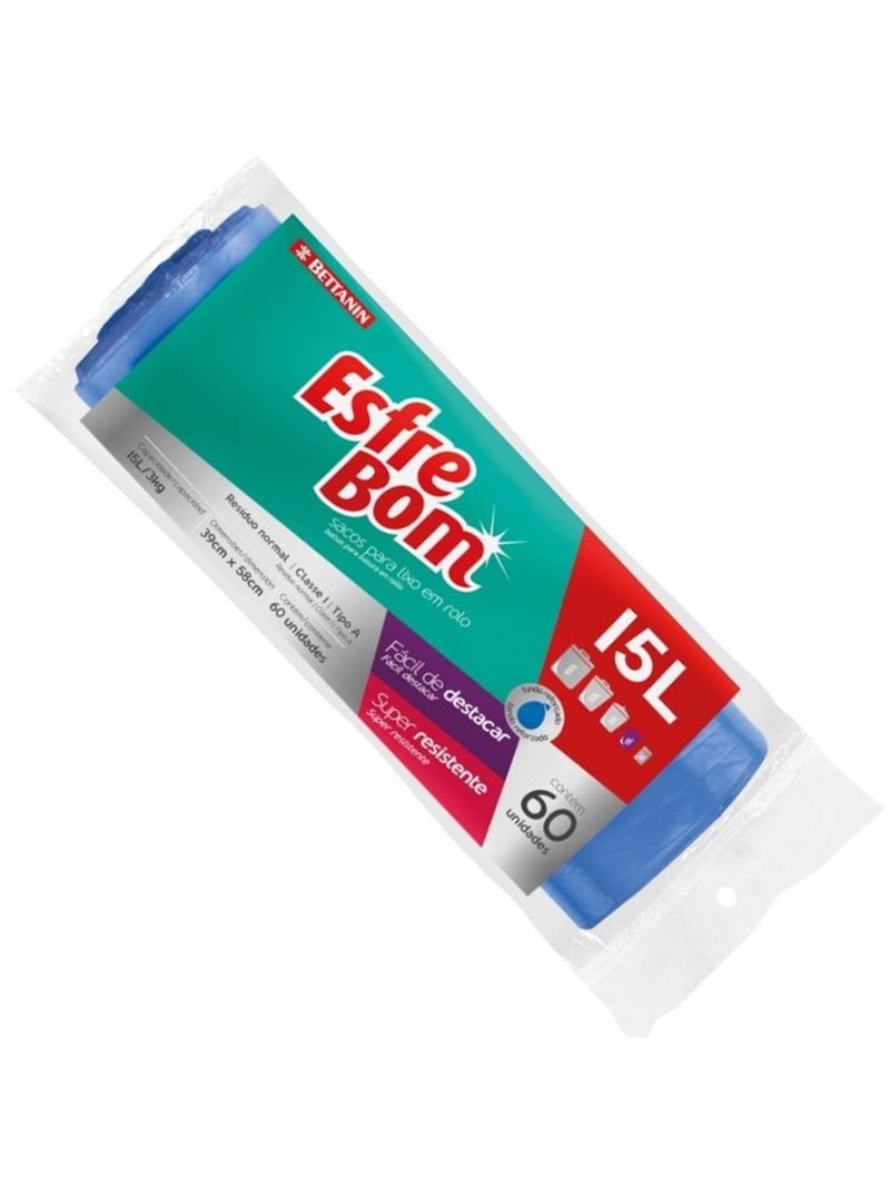 Saco-de-Lixo-Rolo-15-Litros-Esfrebom-Bt305-Bettanin