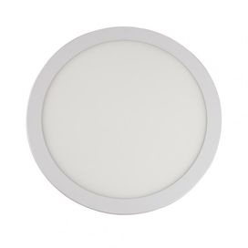 Painel de Embutir Slim Led Redondo 24W 6500K Bronzearte