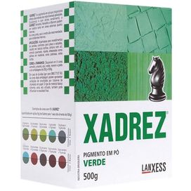 Pó Xadrez 500g Verde TBR Adesivos