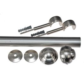 Kit Elegance 28mm 2m 16209-38 Aço Escovado Couselo