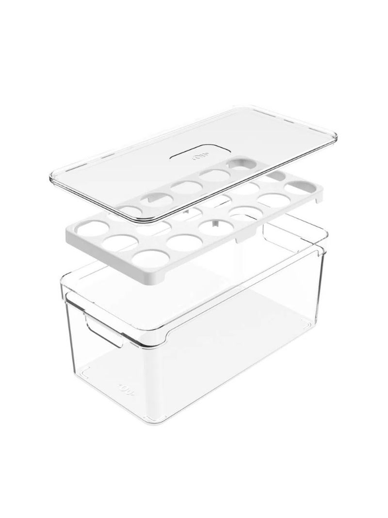 Organizador-para-Ovos-Clear-Fresh-36-Unidades-Natural-OF150-Martiplast