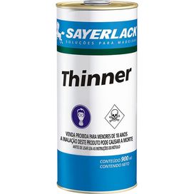Thinner Diluente 0,900ML Incolor Sayerlack