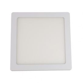 Painel de Embutir Slim Led Quadrado 12W 6500K Bronzearte