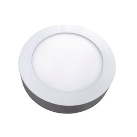 Painel Home Led Sobrepor Redondo 6W 3000K Bronzearte