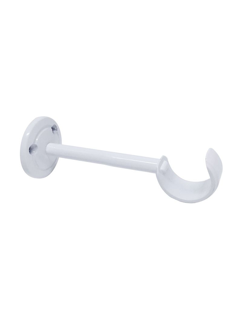 Suporte-Leao-28mm-com-Parafuso-e-com-Roseta-Branco-Couselo