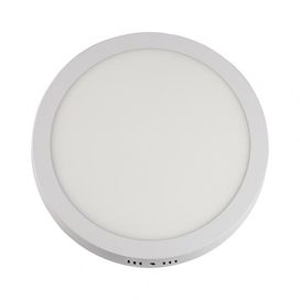 Painel Home Led Sobrepor Redondo 18W 6500K Branco Bronzearte