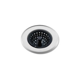 Ralo de Silicone para Pia Verona Preto Inox 2193 302 Brinox