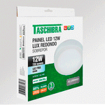 Painel-de-Led-17-Redondo-Sobrepor-12W-6500K-Taschibra