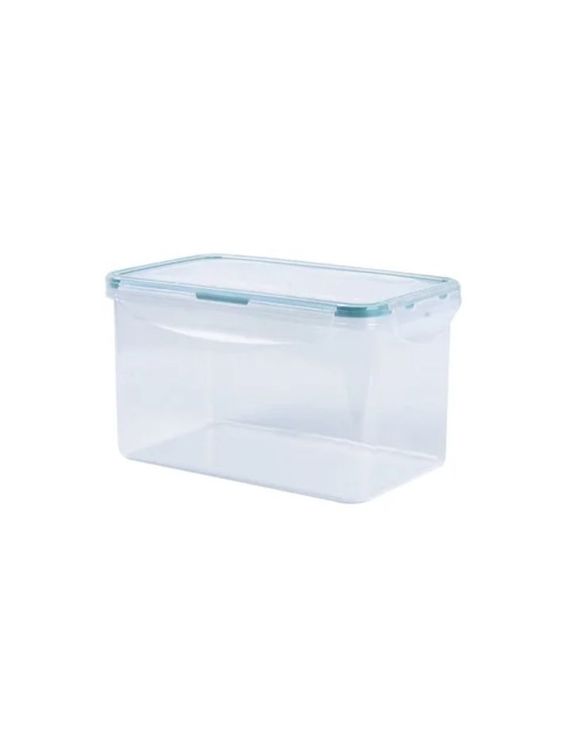 Pote-Hermetico-Plastico-Retangular-Cliq-23L-Verde-Transparente-Oikos