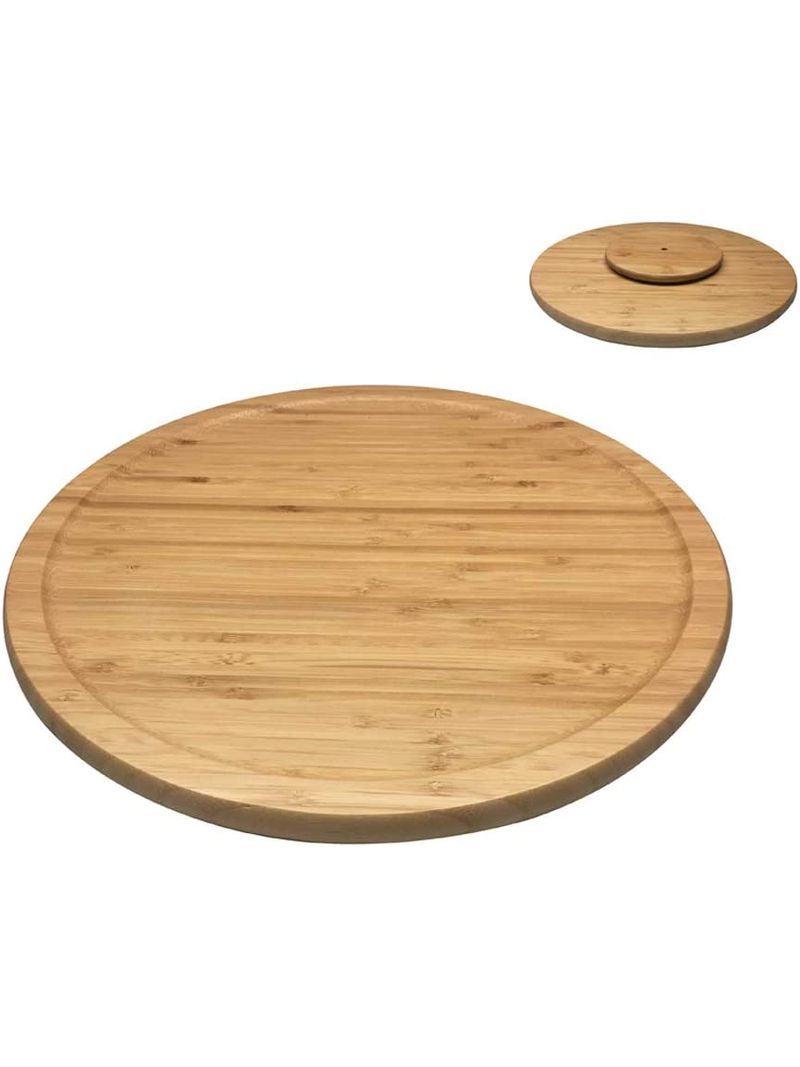 Tabua-de-Bambu-com-Base-Giratoria-33cm-Natural-Oikos