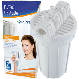 Filtro 7" Cozinha Bebedouro 907-0022 Branco HidroFiltro Pentair