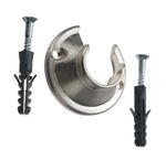 Suporte-Flange-28mm-Lisa-2203-38-Aco-Escovado-Couselo