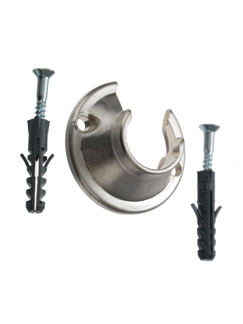 Suporte-Flange-28mm-Lisa-2203-38-Aco-Escovado-Couselo