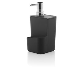 Dispenser Para Detergente e Esponja Preto 650ml Martiplast