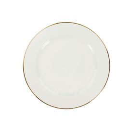 Prato Sobremesa 19cm Itamaraty Branco/Ouro Schimidt