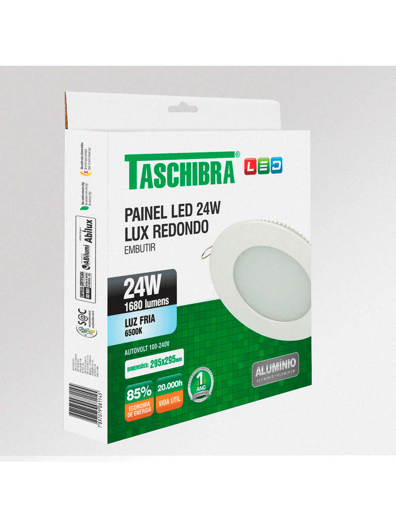 Luminaria-Painel-Led30-Redondo-Embutir-24W-6500K-Taschibra
