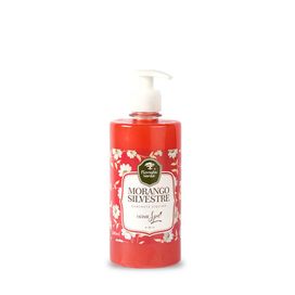 Sabonete Líquido Morango Silvestre 500ml Vermelho Floresta Verde