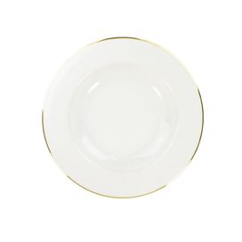 Prato Fundo 23cm Itamaraty Branco/Ouro Schimidt