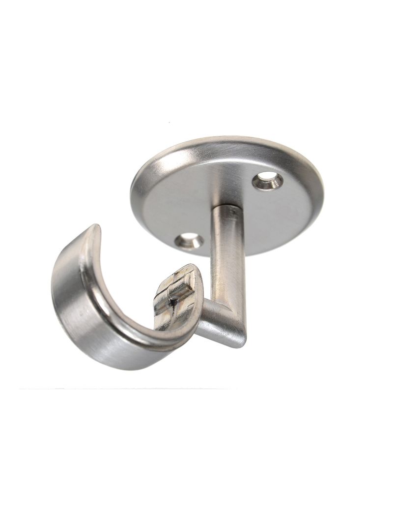 Suporte-Teto-28mm-com-Roseta-Fixa-2000-38-Aco-Escovado-Couselo
