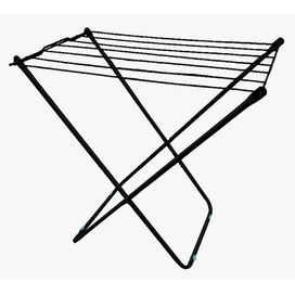 Varal Portátil Chão 50x80cm Preto Max EB