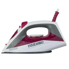 Ferro de Passar a Vapor 210ml 127V Rosa Black e Decker