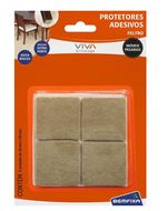 Feltro-Adesivado-Moveis-Pesados-Quadrado-30mm-Creme-9353-Bemfixa