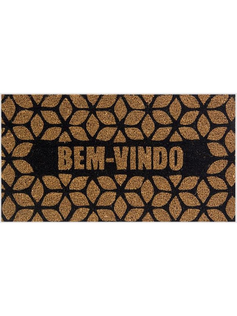 Capacho-Fibra-de-Coco-60x33cm-Geometrico-Preto-Komeco
