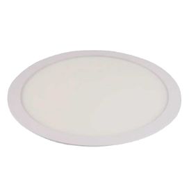 Painel de Embutir Slim Led Redondo 18W 6500K Bronzearte