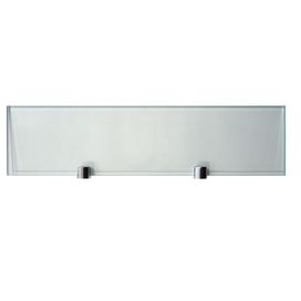 Prateleira Retangular Vidro Transparente 40x10cm Bemfixa