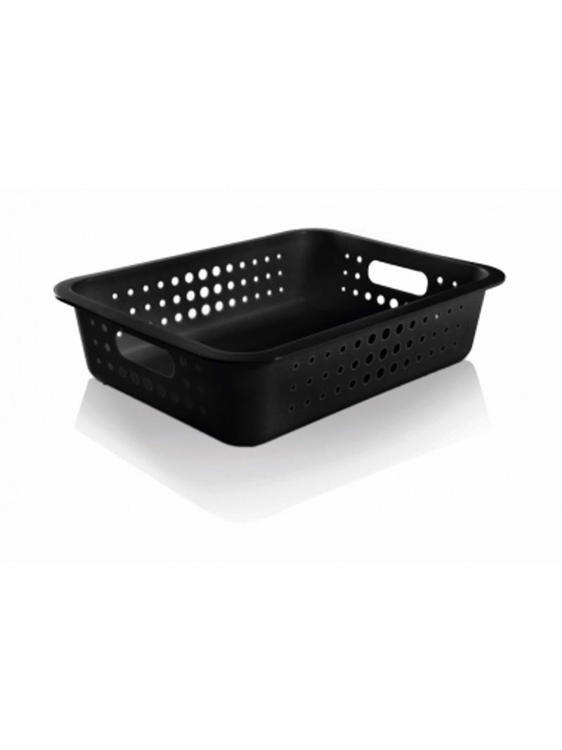 Caixa-Organizadora-Baixa-Preto-Fosco-Martiplast