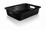 Caixa-Organizadora-Baixa-Preto-Fosco-Martiplast