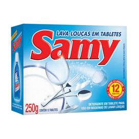 Lava Louças Samy Pastilha 250g Nobel do Brasil