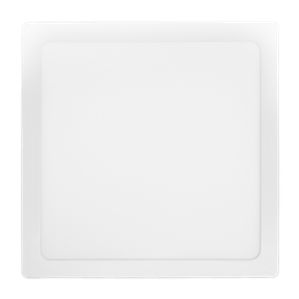 Painel Led Slim Sobrepor Quadrado 18W 3000K Kian
