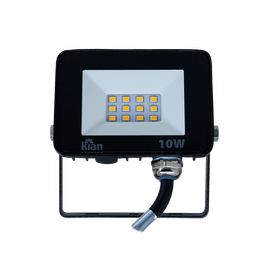 Refletor Led 10W 6500K Bivolt Preto Kian