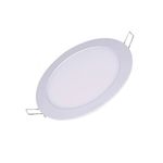 Painel-Led-Lux-Embutir-Redondo-12W-3000K