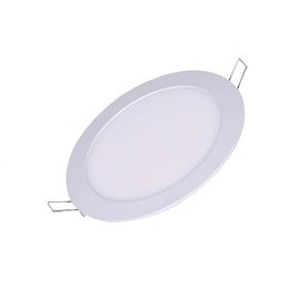 Painel Led Lux Embutir Redondo 12W 3000K Taschibra