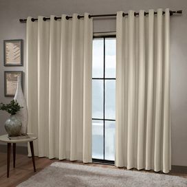 Cortina Veneza 260x230CM  Cru 751 Becadecor