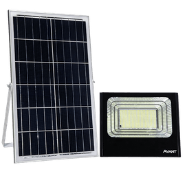Refletor Led Solare 200W 6500K com Painel Preto Avant