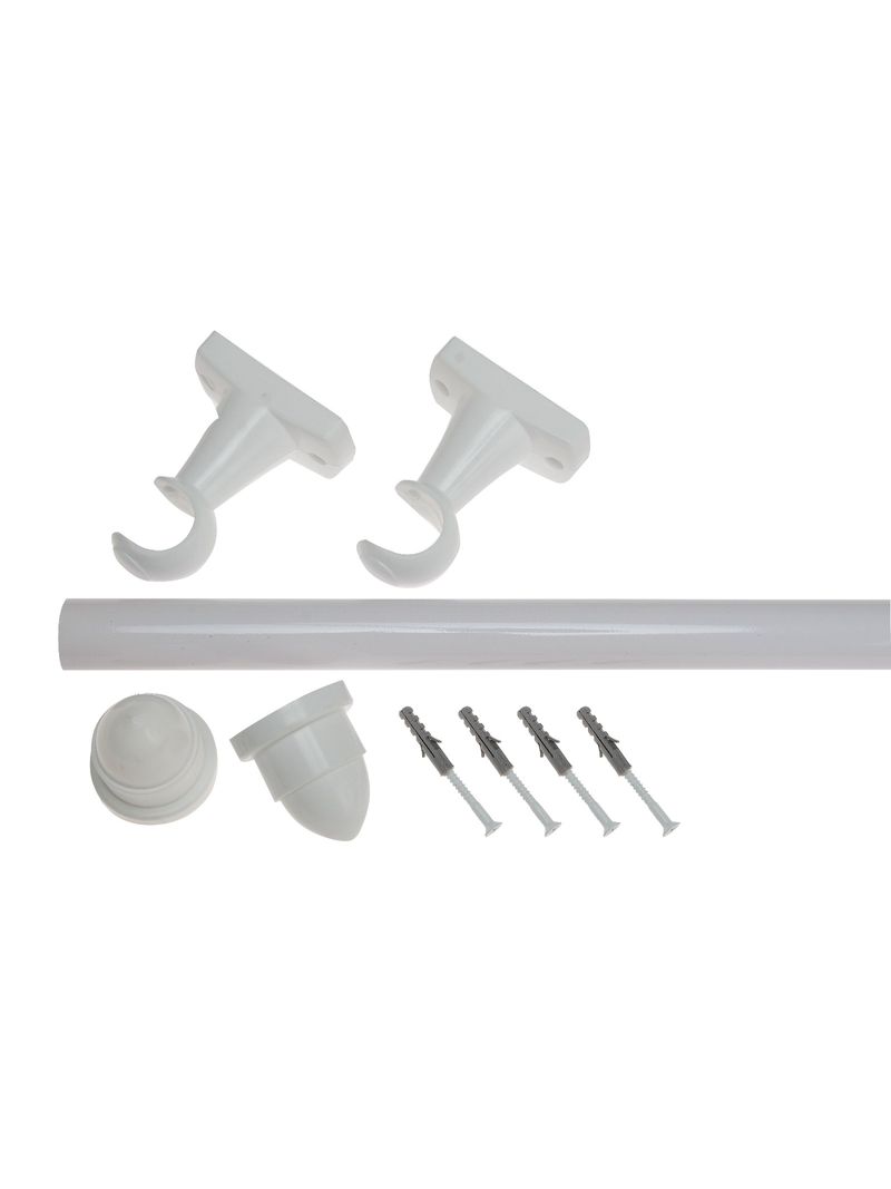 Bello-Kit-Varao-para-Cortina-28mm-2M-Branco-Couselo